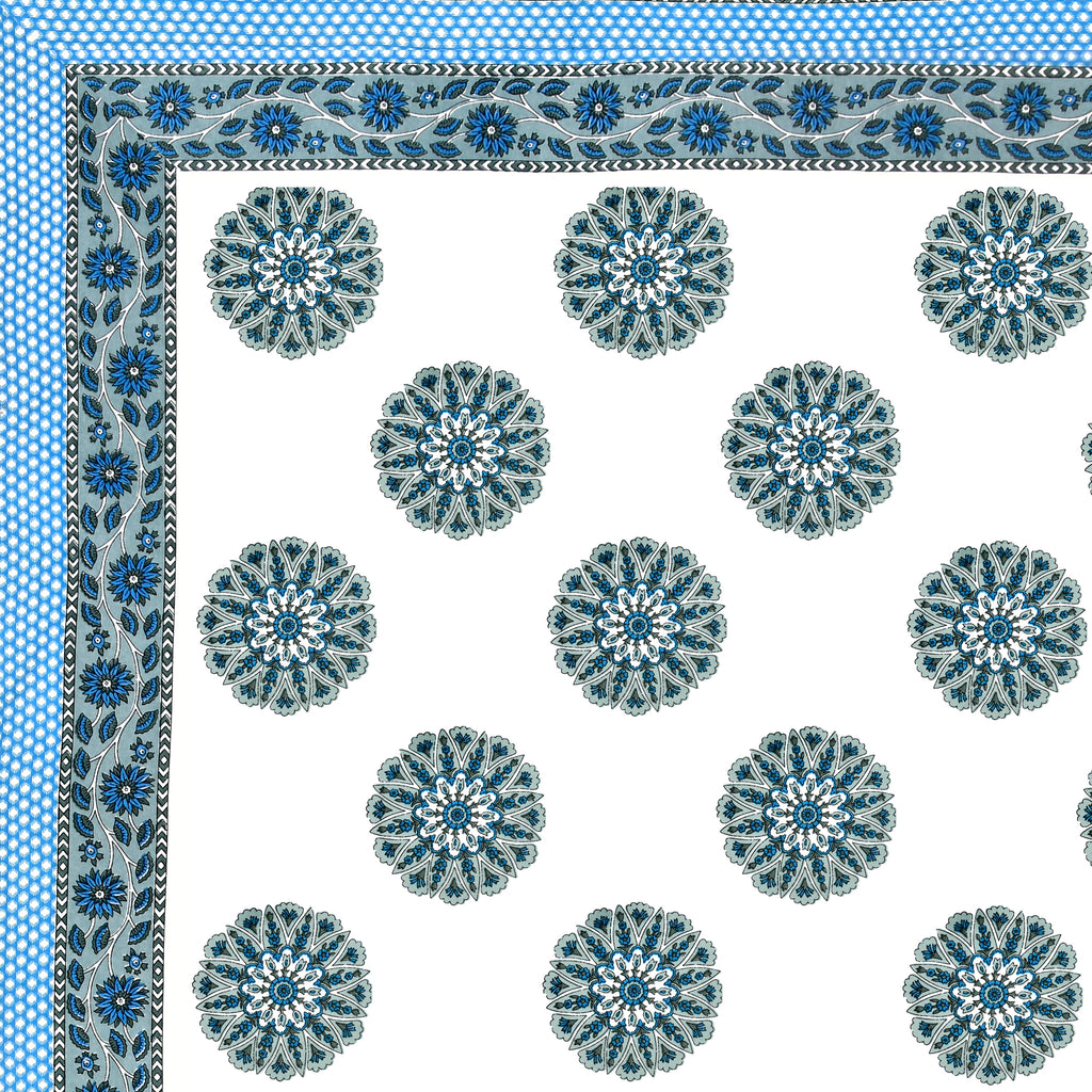 100% COTTON TRADITIONAL  PRINTED SINGLE BEDSHEET ( SIZE 60 X 90 )