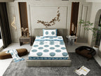 100% COTTON TRADITIONAL  PRINTED SINGLE BEDSHEET ( SIZE 60 X 90 )