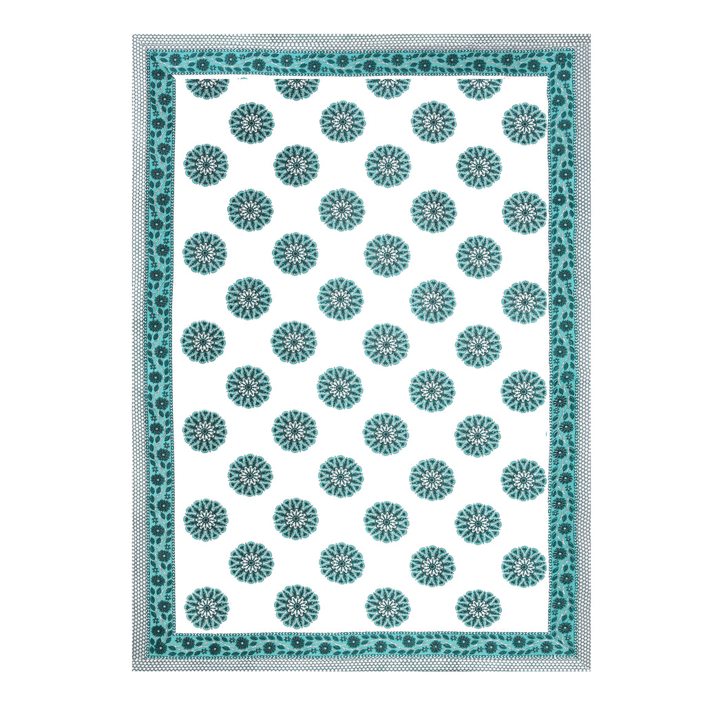 100% COTTON TRADITIONAL  PRINTED SINGLE BEDSHEET ( SIZE 60 X 90 )