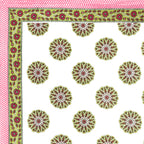 100% COTTON TRADITIONAL  PRINTED SINGLE BEDSHEET ( SIZE 60 X 90 )