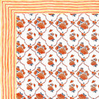 100% COTTON TRADITIONAL  PRINTED SINGLE BEDSHEET ( SIZE 60 X 90 )