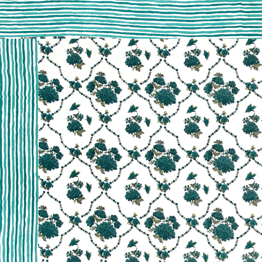 100% COTTON TRADITIONAL  PRINTED SINGLE BEDSHEET ( SIZE 60 X 90 )