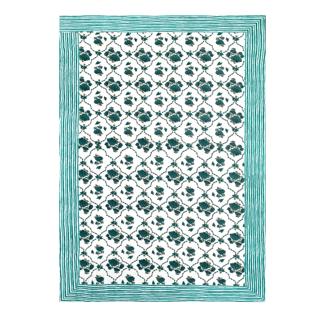 100% COTTON TRADITIONAL  PRINTED SINGLE BEDSHEET ( SIZE 60 X 90 )