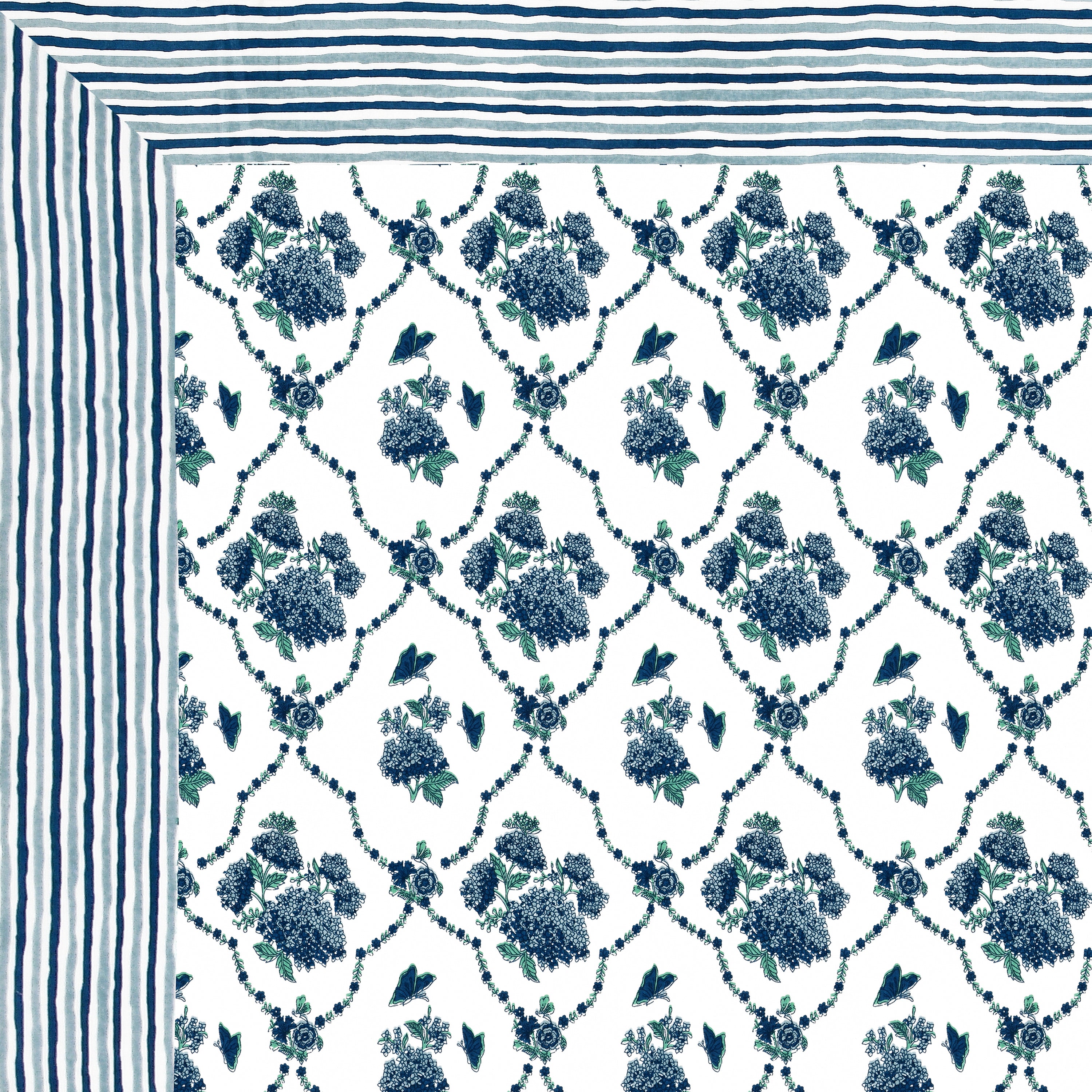 100% COTTON TRADITIONAL  PRINTED SINGLE BEDSHEET ( SIZE 60 X 90 )