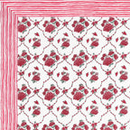 100% COTTON TRADITIONAL  PRINTED SINGLE BEDSHEET ( SIZE 60 X 90 )