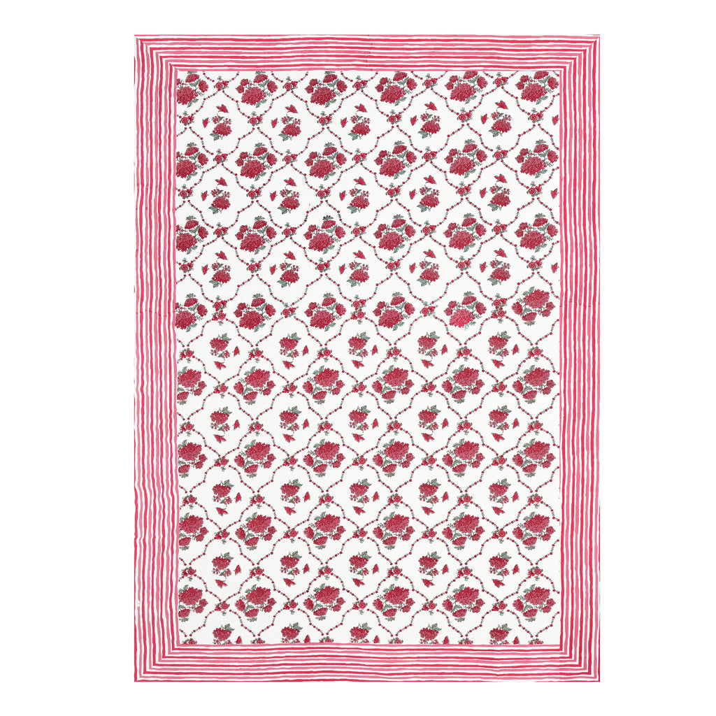 100% COTTON TRADITIONAL  PRINTED SINGLE BEDSHEET ( SIZE 60 X 90 )