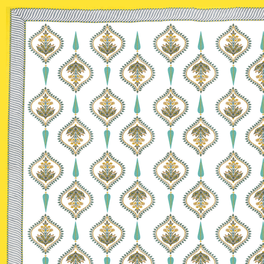 100% COTTON TRADITIONAL  PRINTED SINGLE BEDSHEET ( SIZE 60 X 90 )