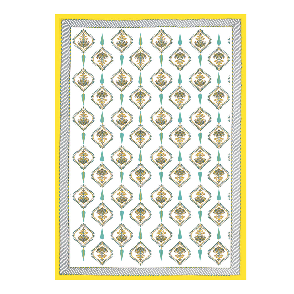 100% COTTON TRADITIONAL  PRINTED SINGLE BEDSHEET ( SIZE 60 X 90 )