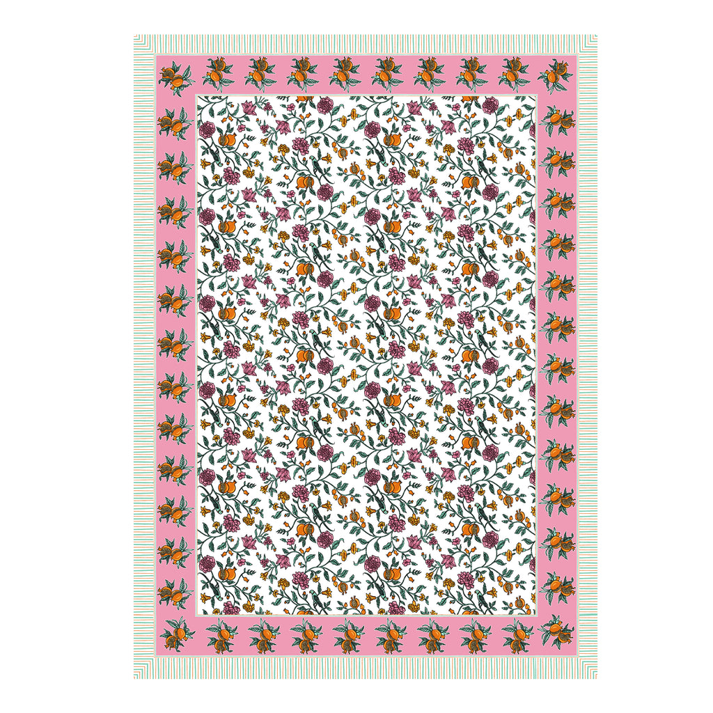 100% COTTON TRADITIONAL  PRINTED SINGLE BEDSHEET ( SIZE 60 X 90 )