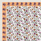 100% COTTON TRADITIONAL  PRINTED SINGLE BEDSHEET ( SIZE 60 X 90 )