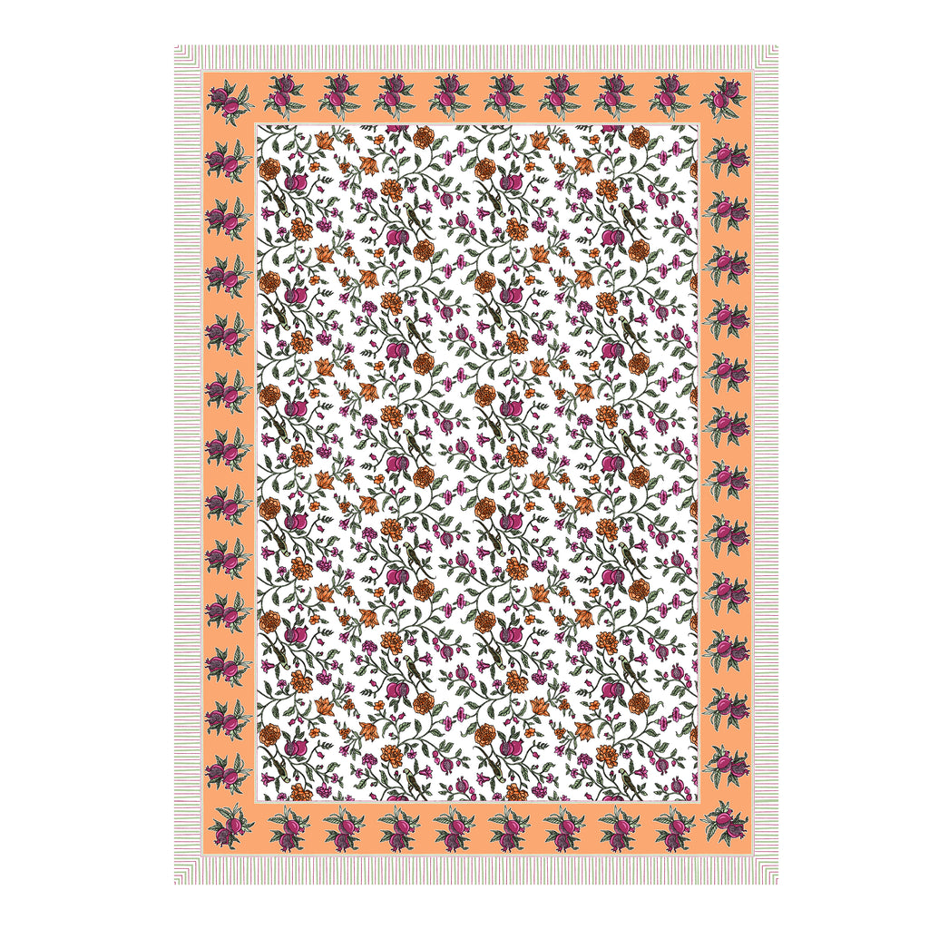 100% COTTON TRADITIONAL  PRINTED SINGLE BEDSHEET ( SIZE 60 X 90 )