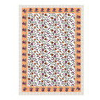 100% COTTON TRADITIONAL  PRINTED SINGLE BEDSHEET ( SIZE 60 X 90 )