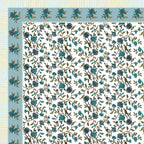 100% COTTON TRADITIONAL  PRINTED SINGLE BEDSHEET ( SIZE 60 X 90 )