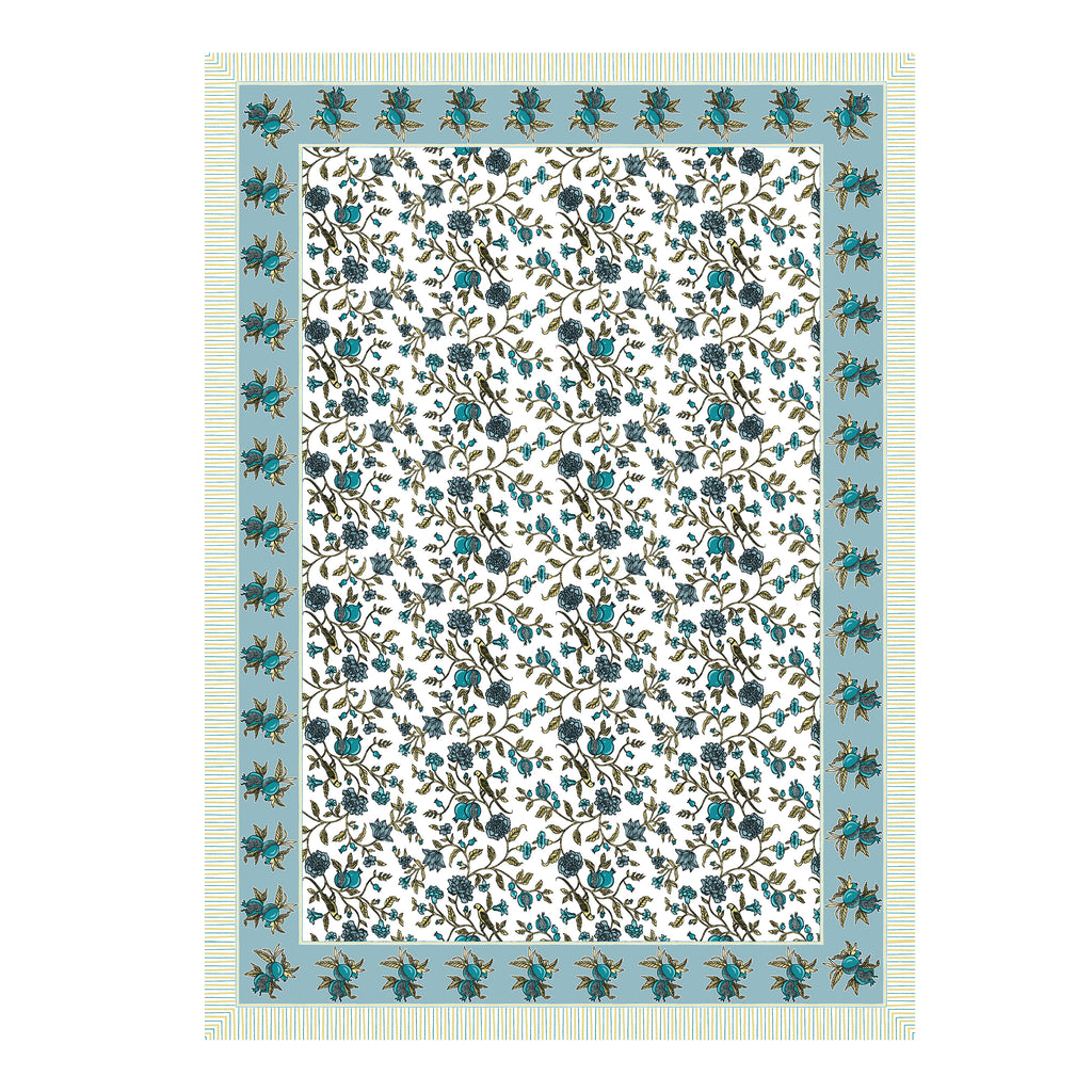 100% COTTON TRADITIONAL  PRINTED SINGLE BEDSHEET ( SIZE 60 X 90 )