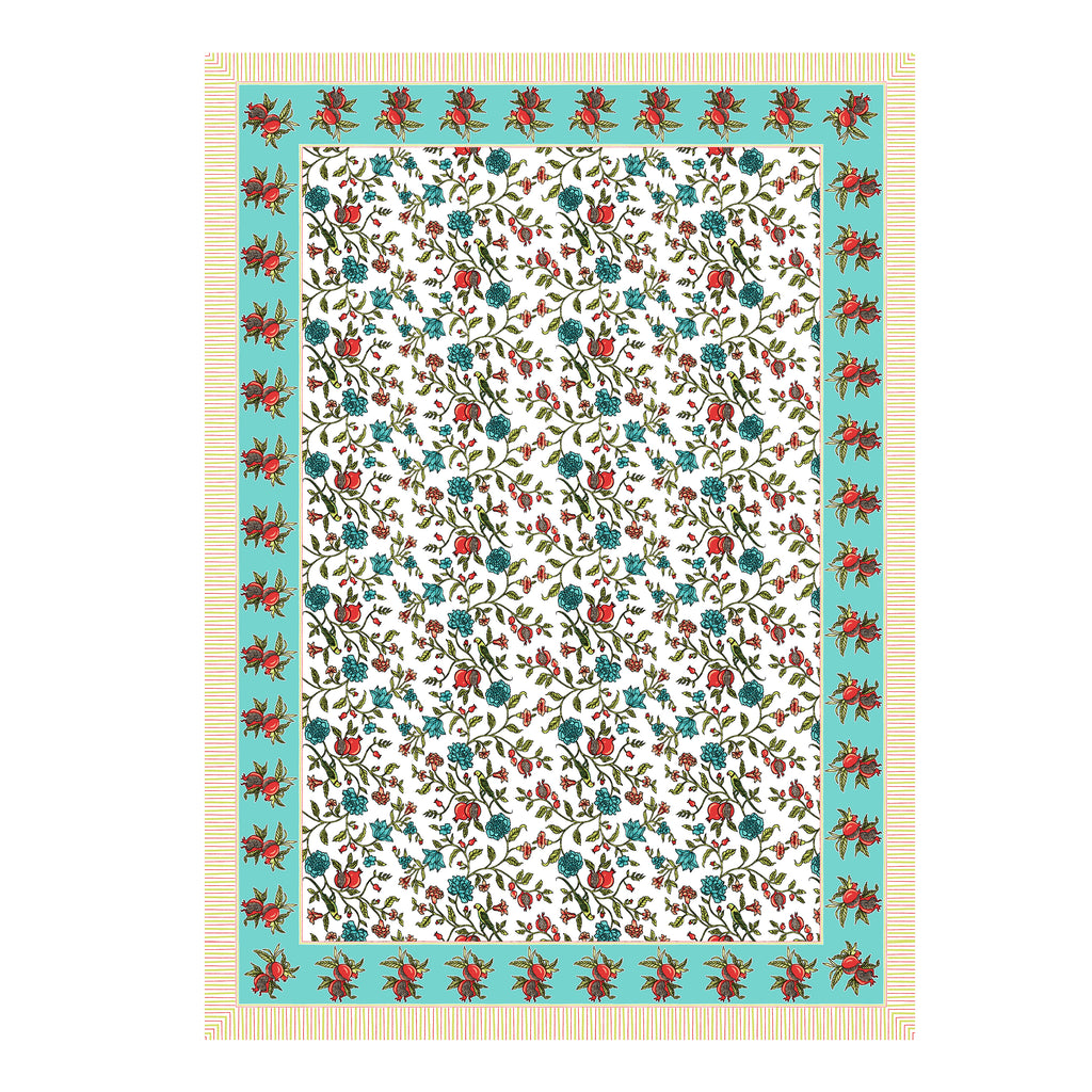 100% COTTON TRADITIONAL  PRINTED SINGLE BEDSHEET ( SIZE 60 X 90 )