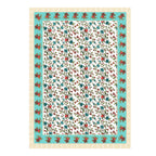 100% COTTON TRADITIONAL  PRINTED SINGLE BEDSHEET ( SIZE 60 X 90 )