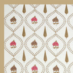 100% COTTON TRADITIONAL  PRINTED SINGLE BEDSHEET ( SIZE 60 X 90 )