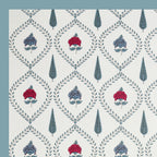 100% COTTON TRADITIONAL  PRINTED SINGLE BEDSHEET ( SIZE 60 X 90 )