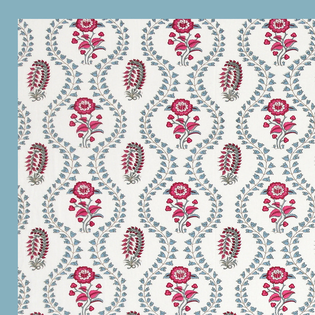 100% COTTON TRADITIONAL  PRINTED SINGLE BEDSHEET ( SIZE 60 X 90 )