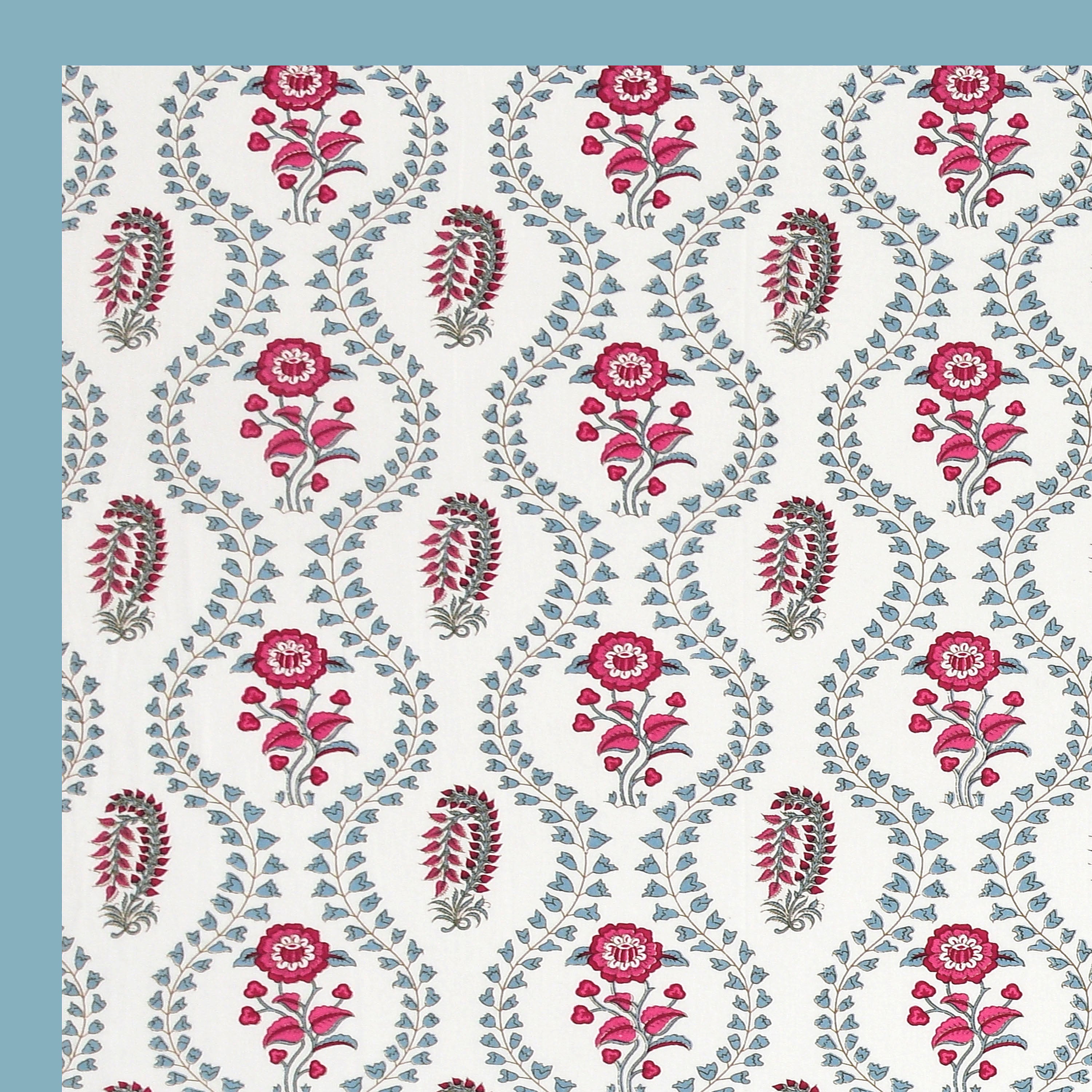 100% COTTON TRADITIONAL  PRINTED SINGLE BEDSHEET ( SIZE 60 X 90 )