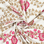 100% COTTON TRADITIONAL  PRINTED SINGLE BEDSHEET ( SIZE 60 X 90 )