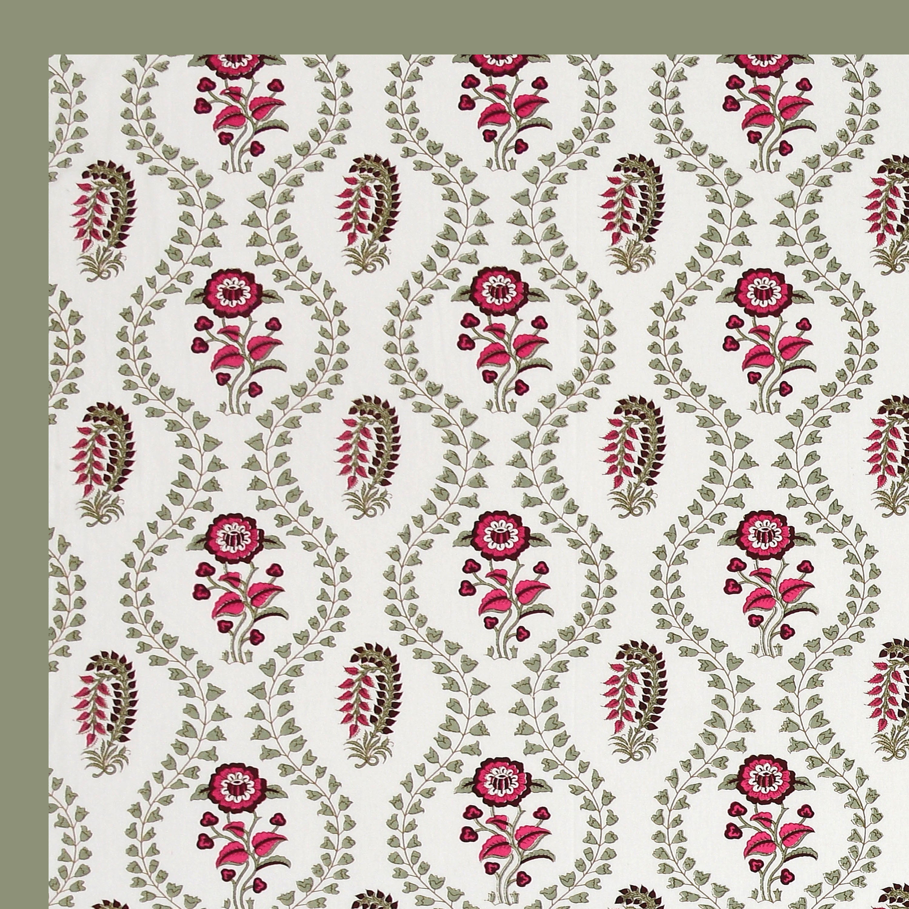 100% COTTON TRADITIONAL  PRINTED SINGLE BEDSHEET ( SIZE 60 X 90 )