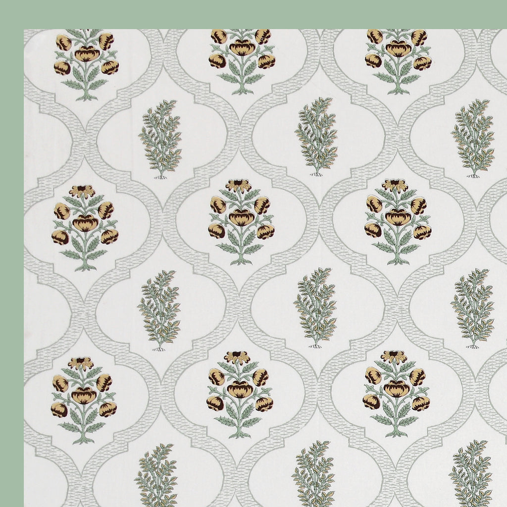 100% COTTON TRADITIONAL  PRINTED SINGLE BEDSHEET ( SIZE 60 X 90 )