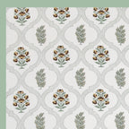 100% COTTON TRADITIONAL  PRINTED SINGLE BEDSHEET ( SIZE 60 X 90 )