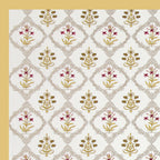 100% COTTON TRADITIONAL  PRINTED SINGLE BEDSHEET ( SIZE 60 X 90 )