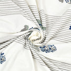 100% COTTON TRADITIONAL  PRINTED SINGLE BEDSHEET ( SIZE 60 X 90 )