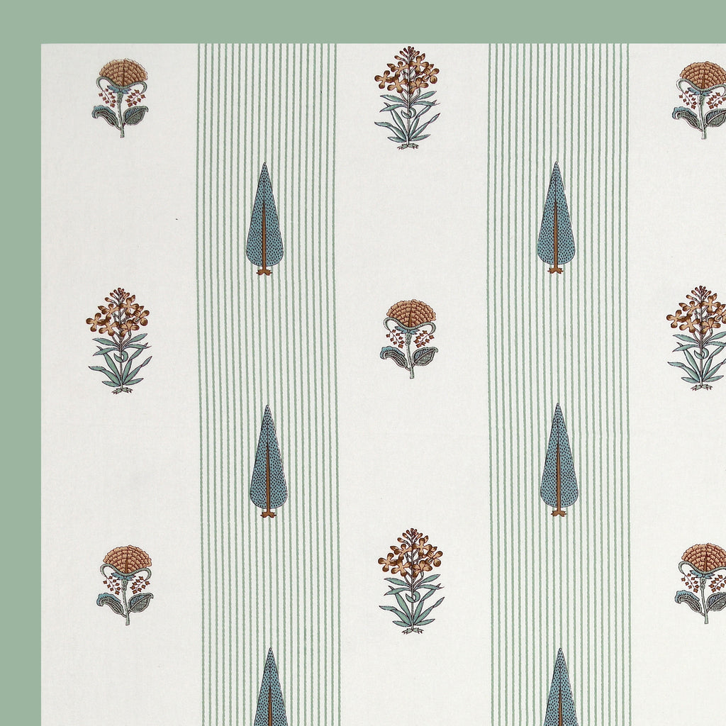 100% COTTON TRADITIONAL  PRINTED SINGLE BEDSHEET ( SIZE 60 X 90 )