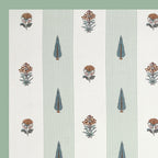 100% COTTON TRADITIONAL  PRINTED SINGLE BEDSHEET ( SIZE 60 X 90 )