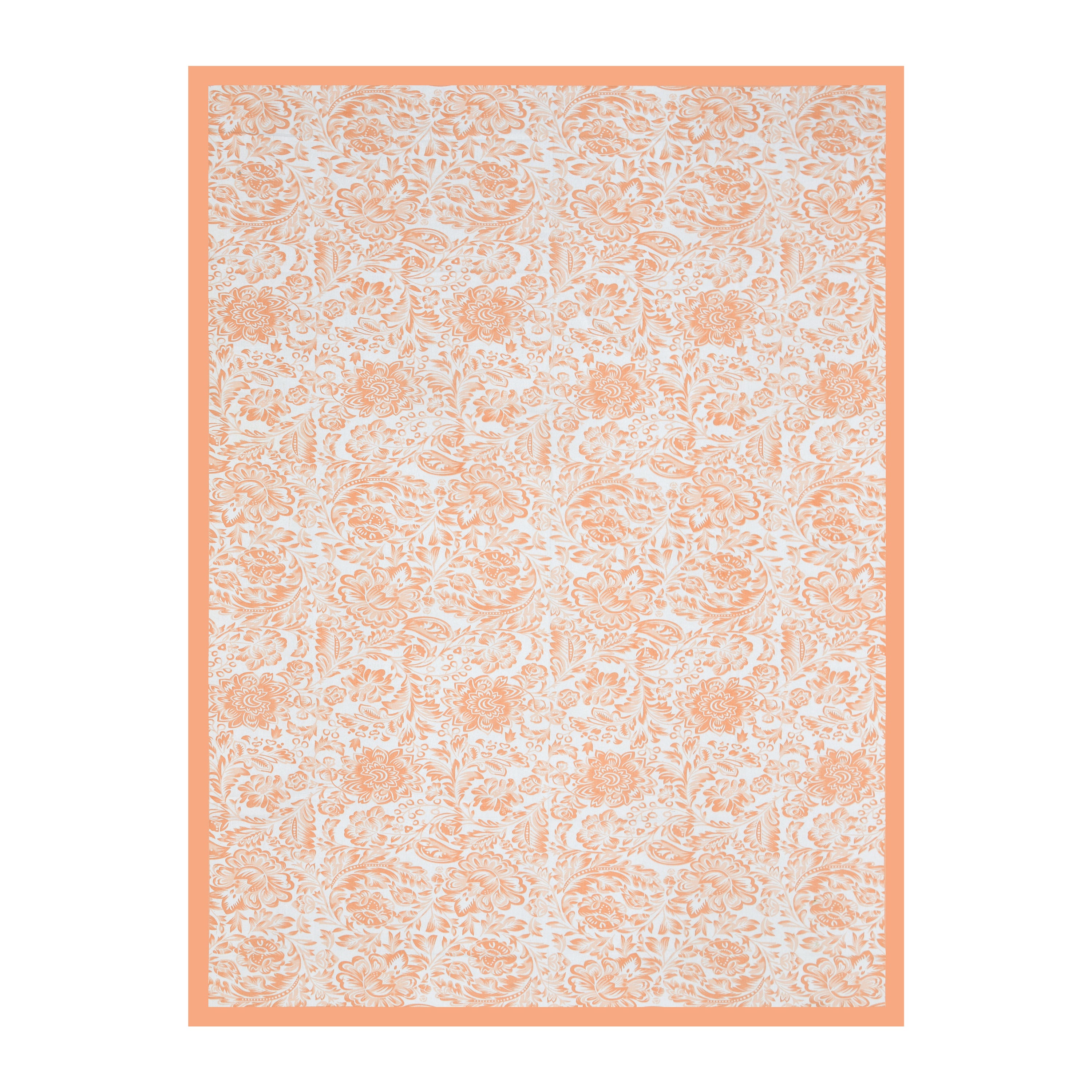 100% COTTON TRADITIONAL  PRINTED SINGLE BEDSHEET ( SIZE 60 X 90 )