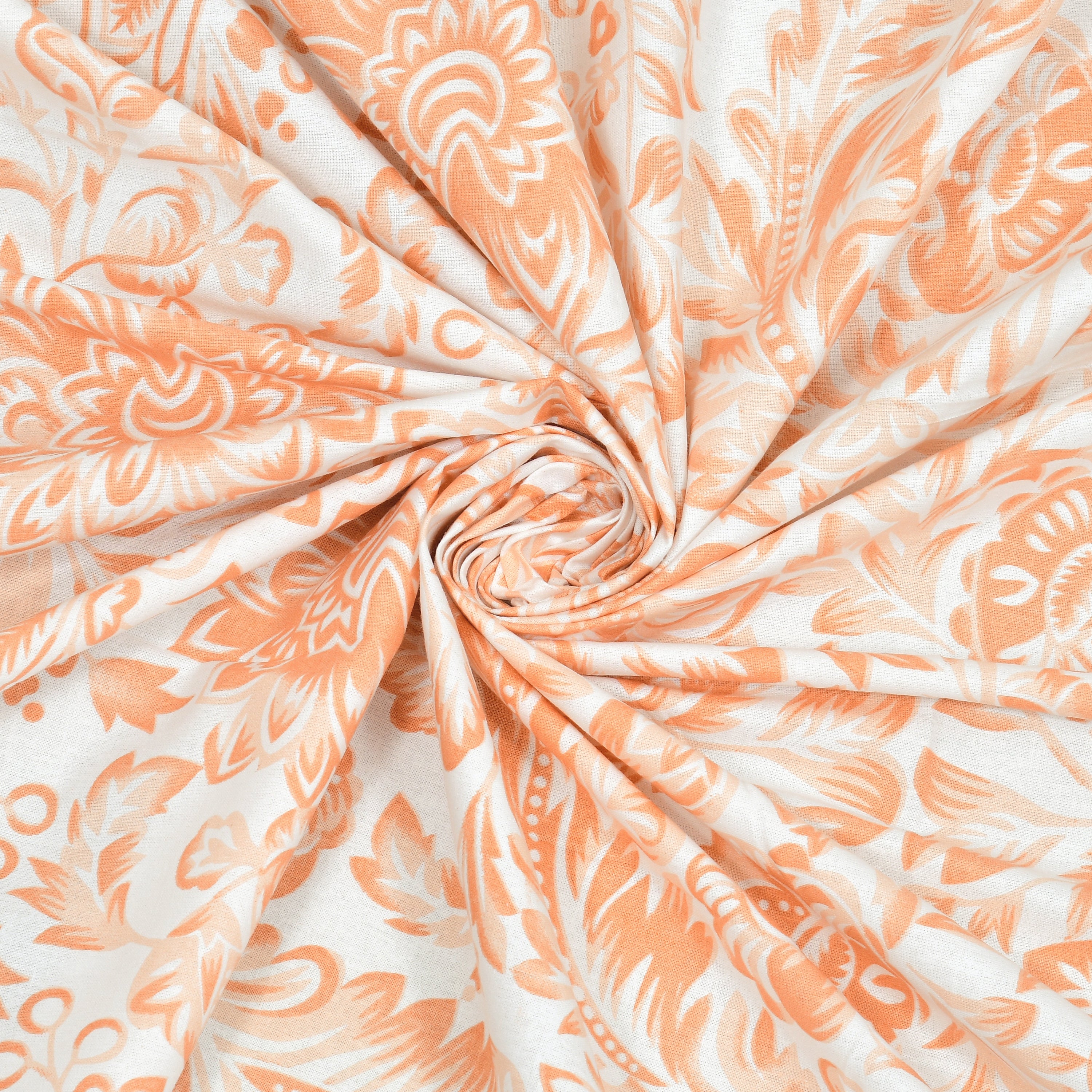 100% COTTON TRADITIONAL  PRINTED SINGLE BEDSHEET ( SIZE 60 X 90 )