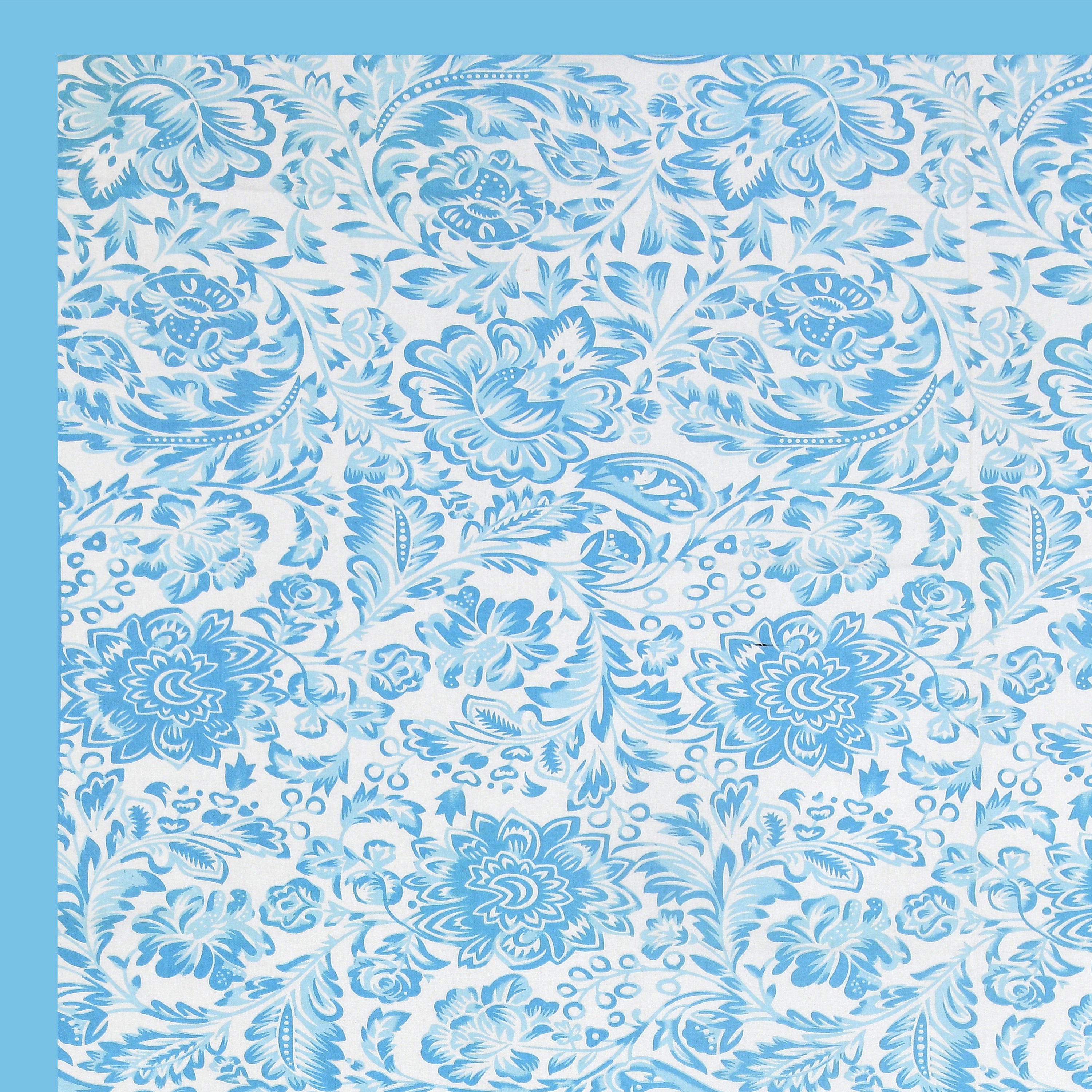 100% COTTON TRADITIONAL  PRINTED SINGLE BEDSHEET ( SIZE 60 X 90 )