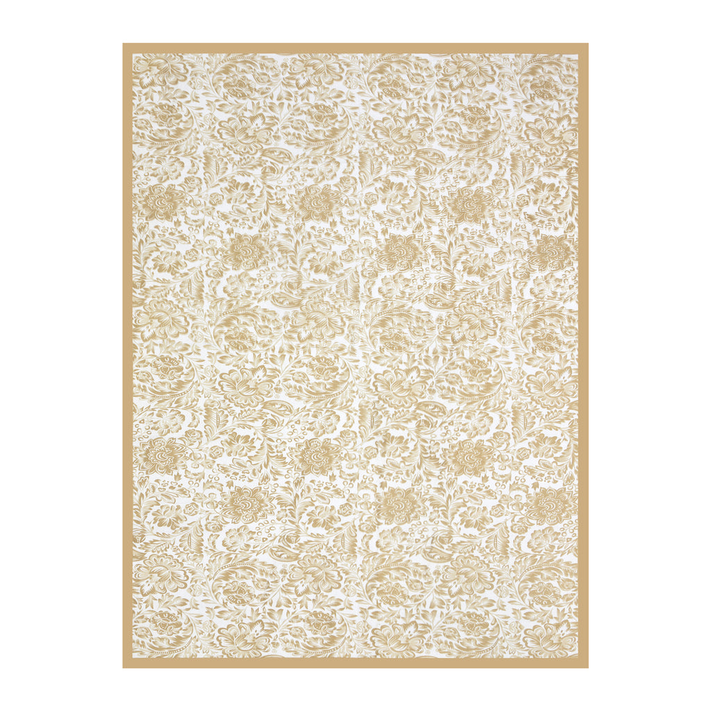 100% COTTON TRADITIONAL  PRINTED SINGLE BEDSHEET ( SIZE 60 X 90 )