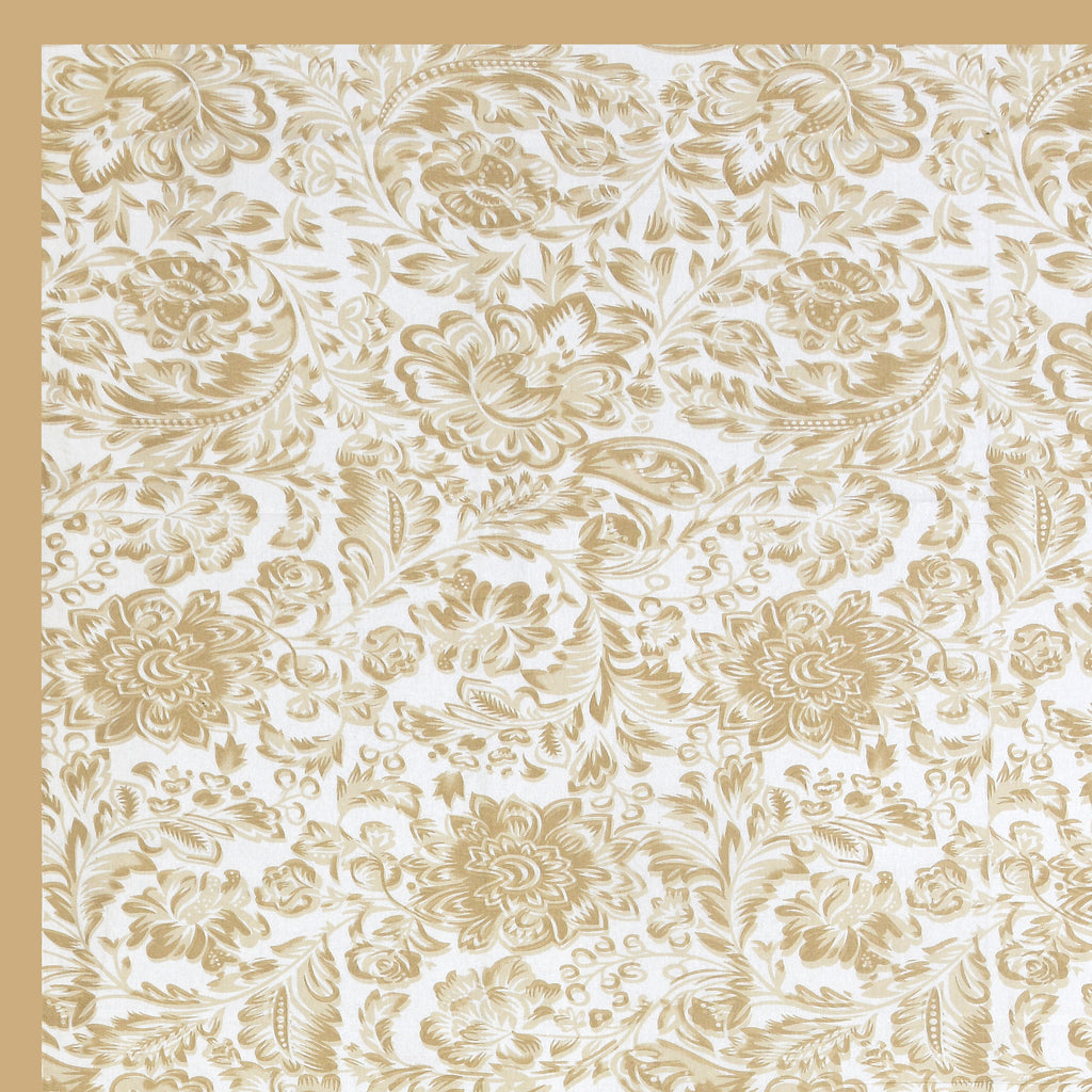 100% COTTON TRADITIONAL  PRINTED SINGLE BEDSHEET ( SIZE 60 X 90 )