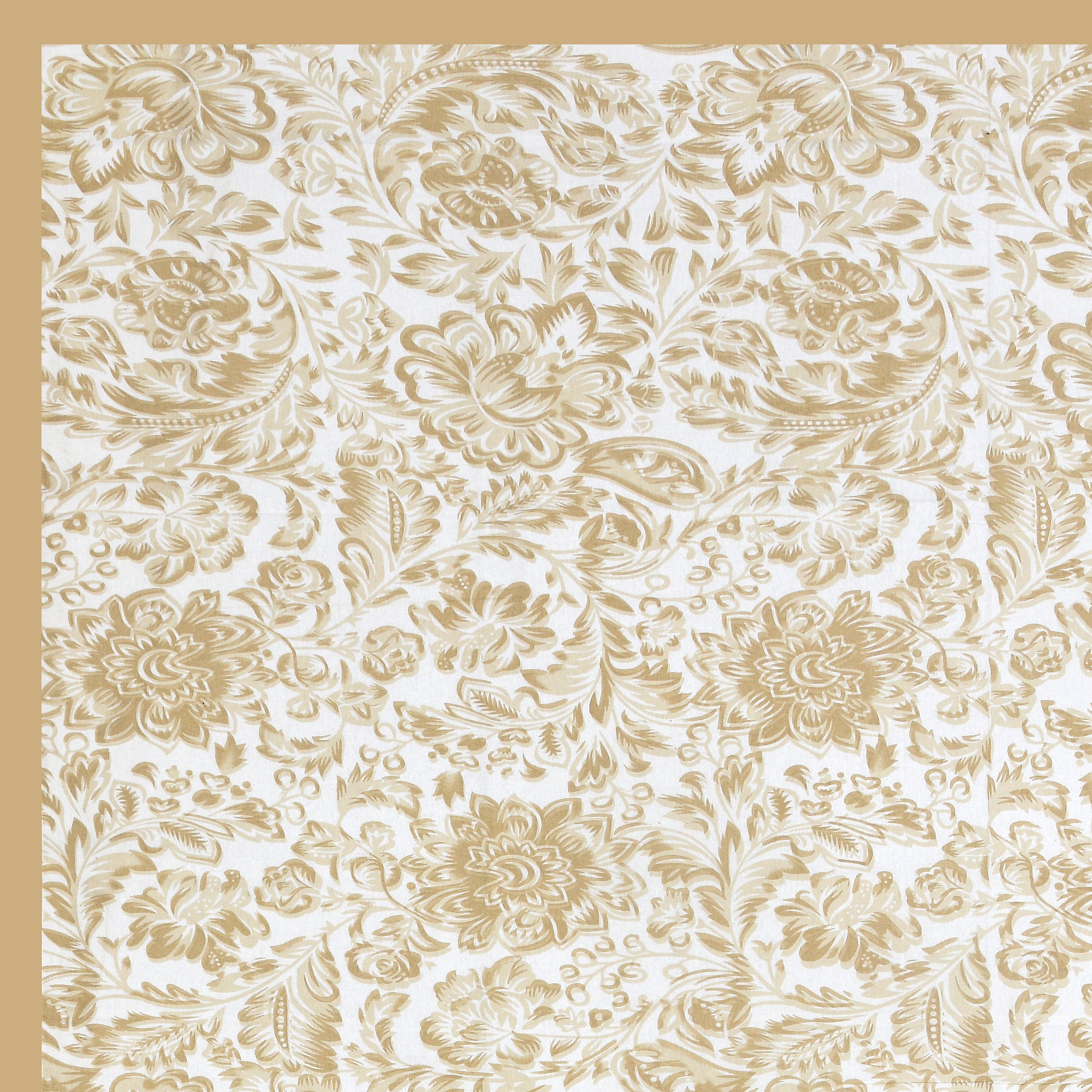 100% COTTON TRADITIONAL  PRINTED SINGLE BEDSHEET ( SIZE 60 X 90 )