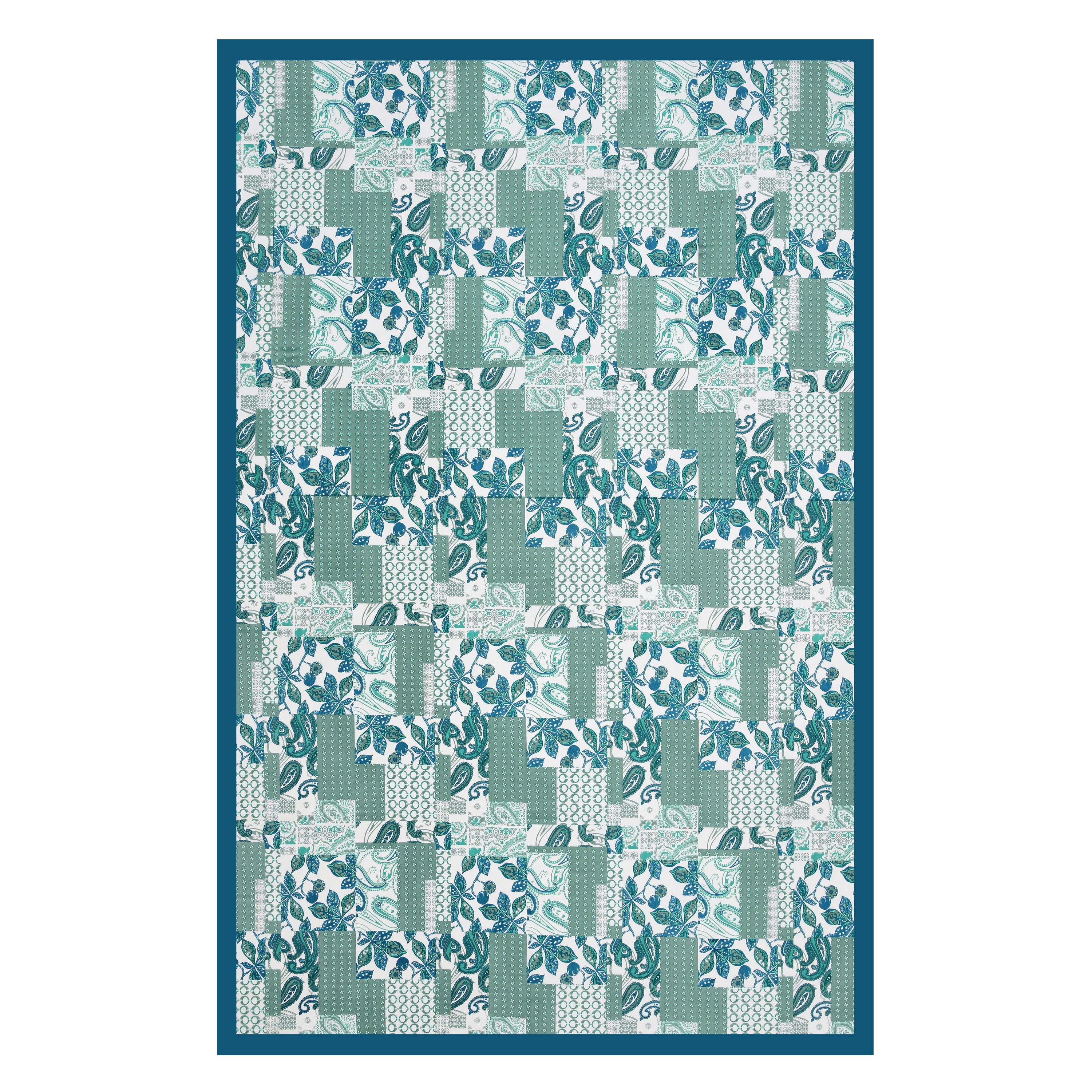 100% COTTON TRADITIONAL  PRINTED SINGLE BEDSHEET ( SIZE 60 X 90 )