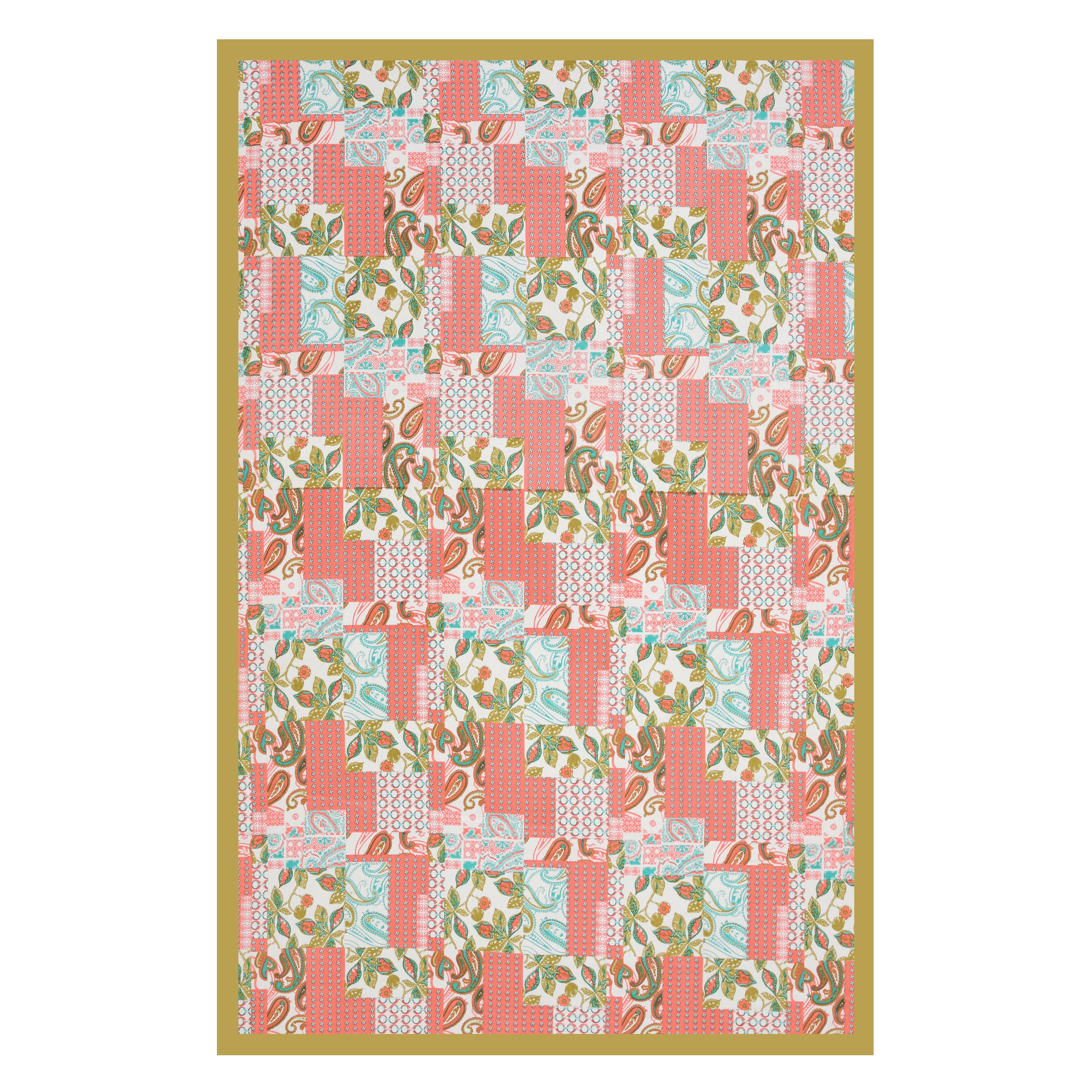 100% COTTON TRADITIONAL  PRINTED SINGLE BEDSHEET ( SIZE 60 X 90 )