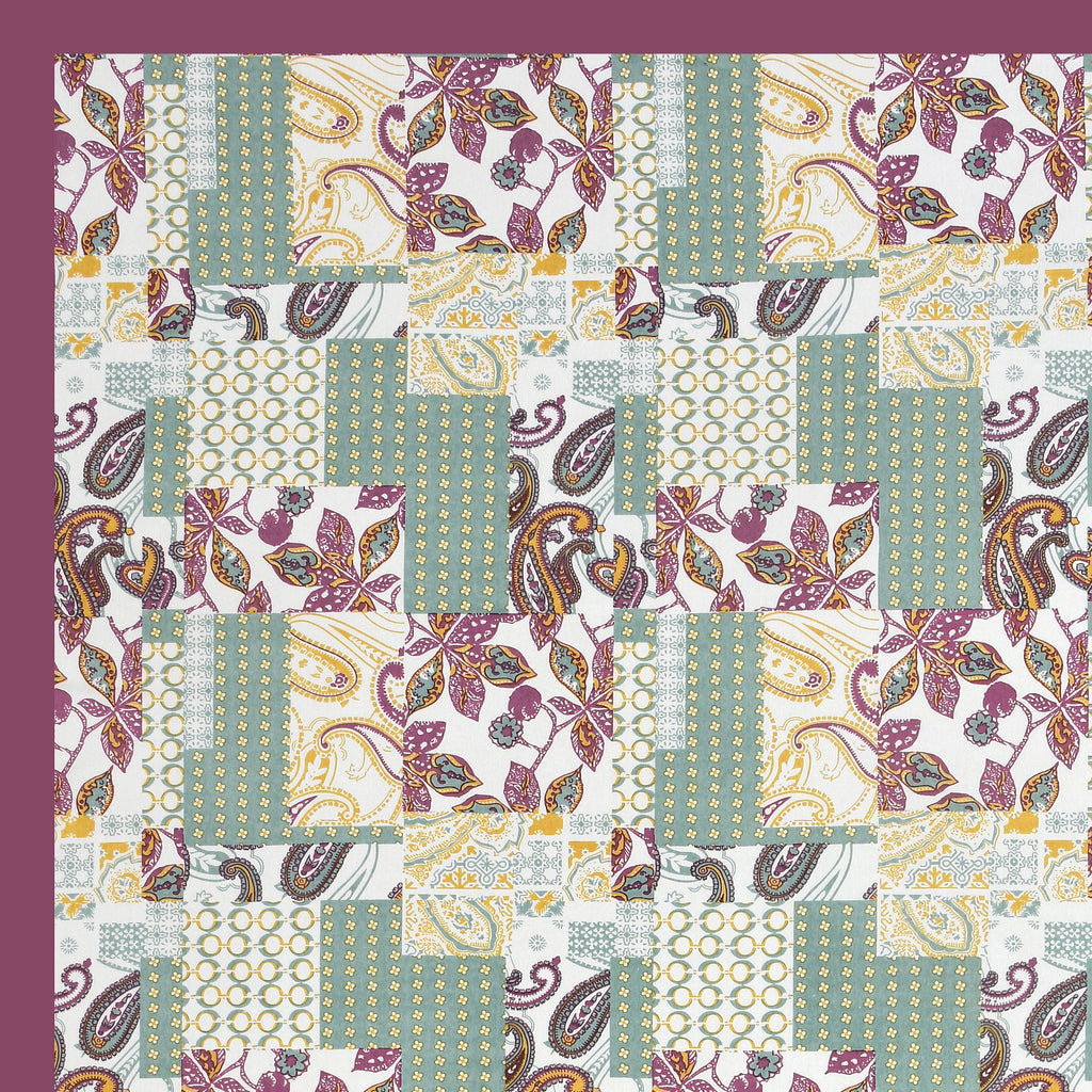 100% COTTON TRADITIONAL  PRINTED SINGLE BEDSHEET ( SIZE 60 X 90 )