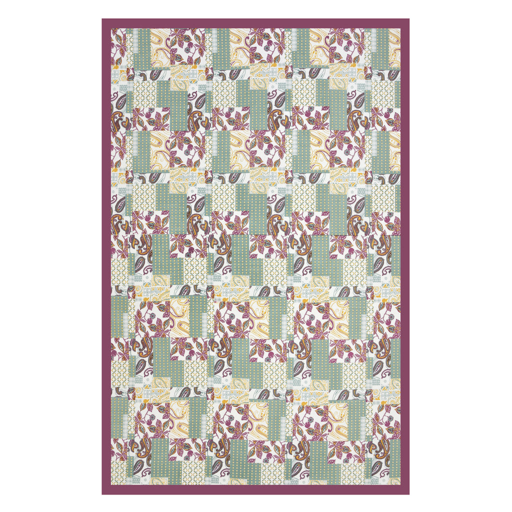 100% COTTON TRADITIONAL  PRINTED SINGLE BEDSHEET ( SIZE 60 X 90 )