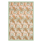 100% COTTON TRADITIONAL  PRINTED SINGLE BEDSHEET ( SIZE 60 X 90 )