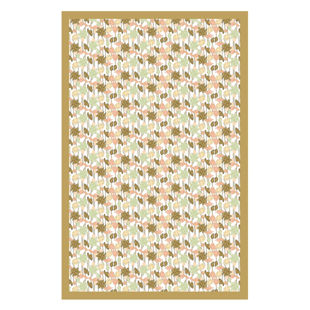 100% COTTON TRADITIONAL  PRINTED SINGLE BEDSHEET ( SIZE 60 X 90 )