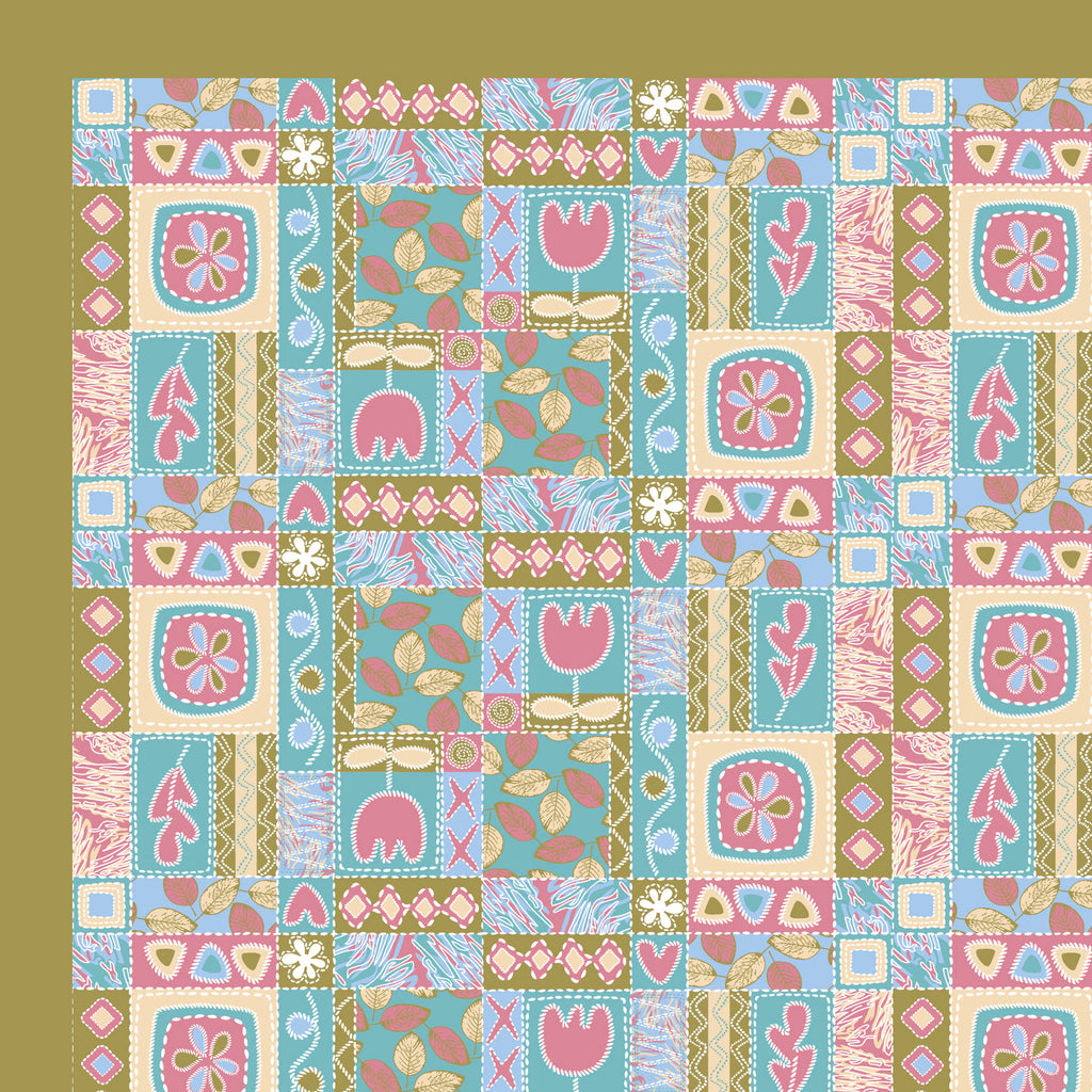 100% COTTON TRADITIONAL  PRINTED SINGLE BEDSHEET ( SIZE 60 X 90 )