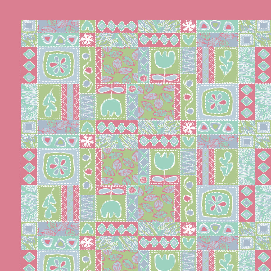 100% COTTON TRADITIONAL  PRINTED SINGLE BEDSHEET ( SIZE 60 X 90 )