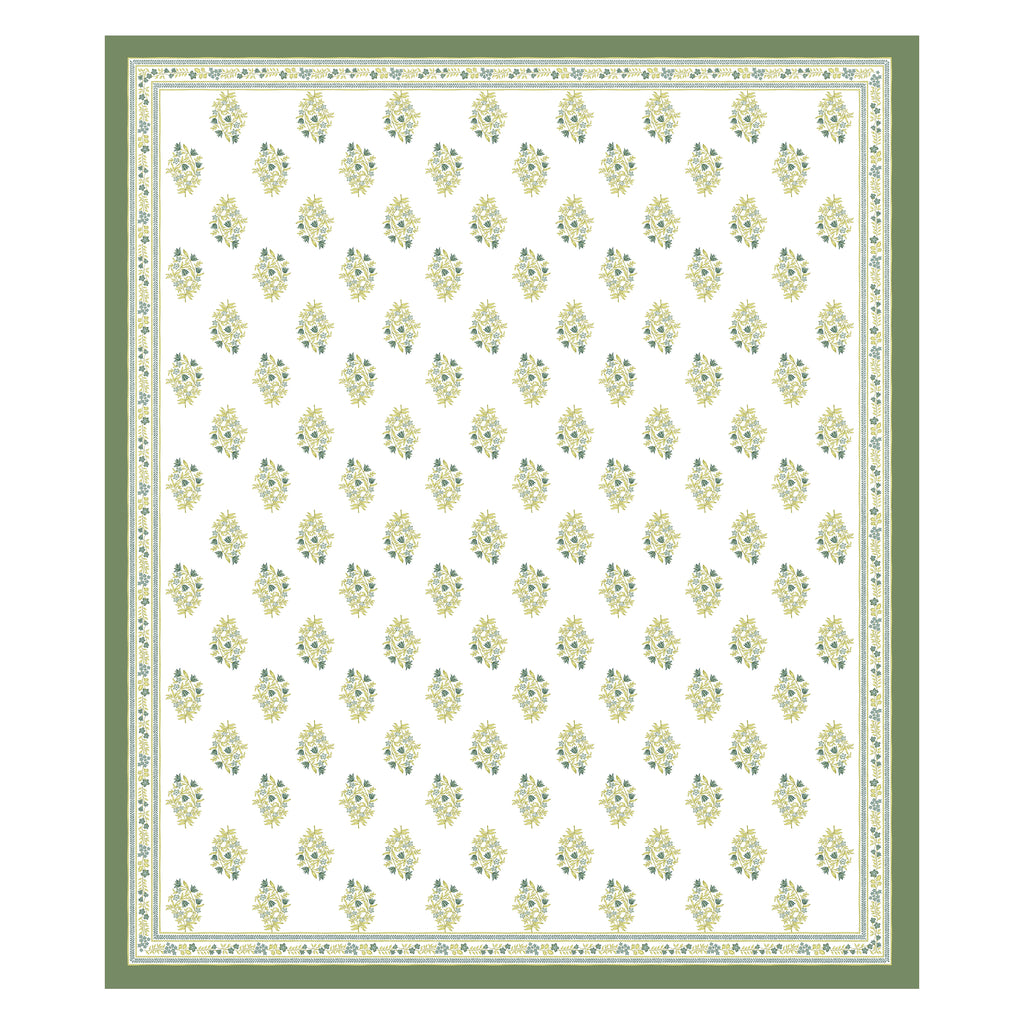 100% Cotton Traditional Floral Printed Bedsheet Multicolor ( Size 100 X 108 )