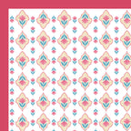 100% Cotton Traditional Floral Printed Bedsheet Multicolor ( Size 100 X 108 )