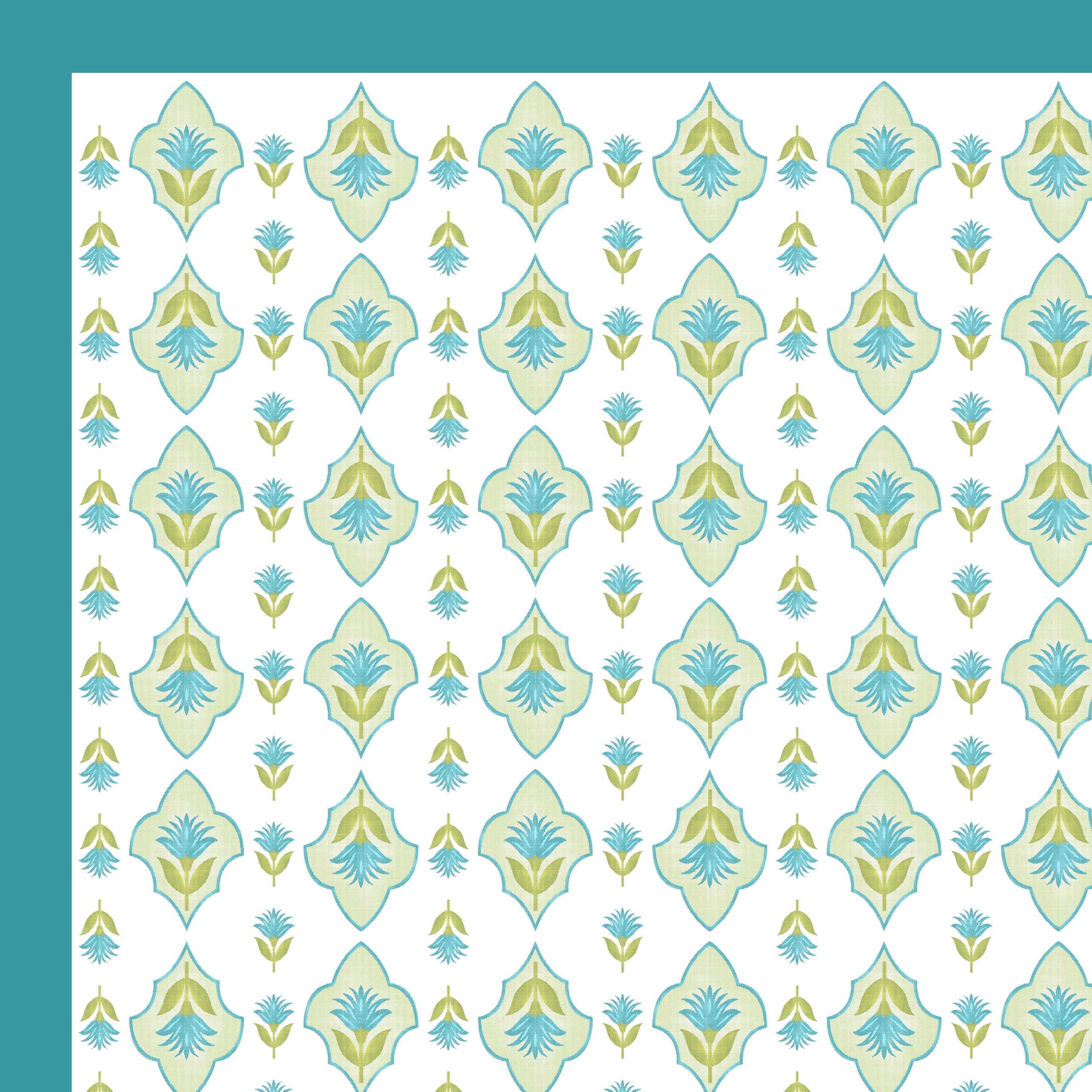 100% Cotton Traditional Floral Printed Bedsheet Multicolor ( Size 100 X 108 )