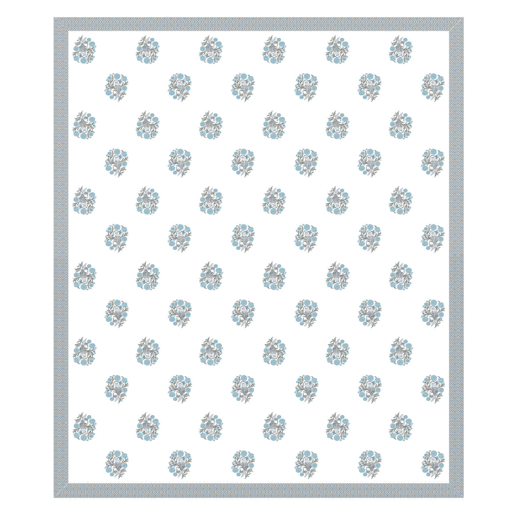 100% Cotton Traditional Floral Printed Bedsheet Multicolor ( Size 100 X 108 )